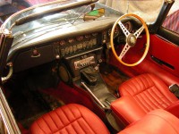 1969 E Type interior before